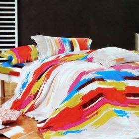 Blancho Bedding - [Graffiti Art] 100% Cotton 3PC Comforter Cover/Duvet Cover Combo (Twin Size)