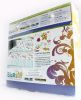 Blancho Bedding - [Misty Roses] 100% Cotton 4PC Duvet Cover Set (Queen Size)(Comforter not included)